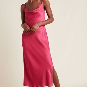 Anthropologie Bias Slip Dress